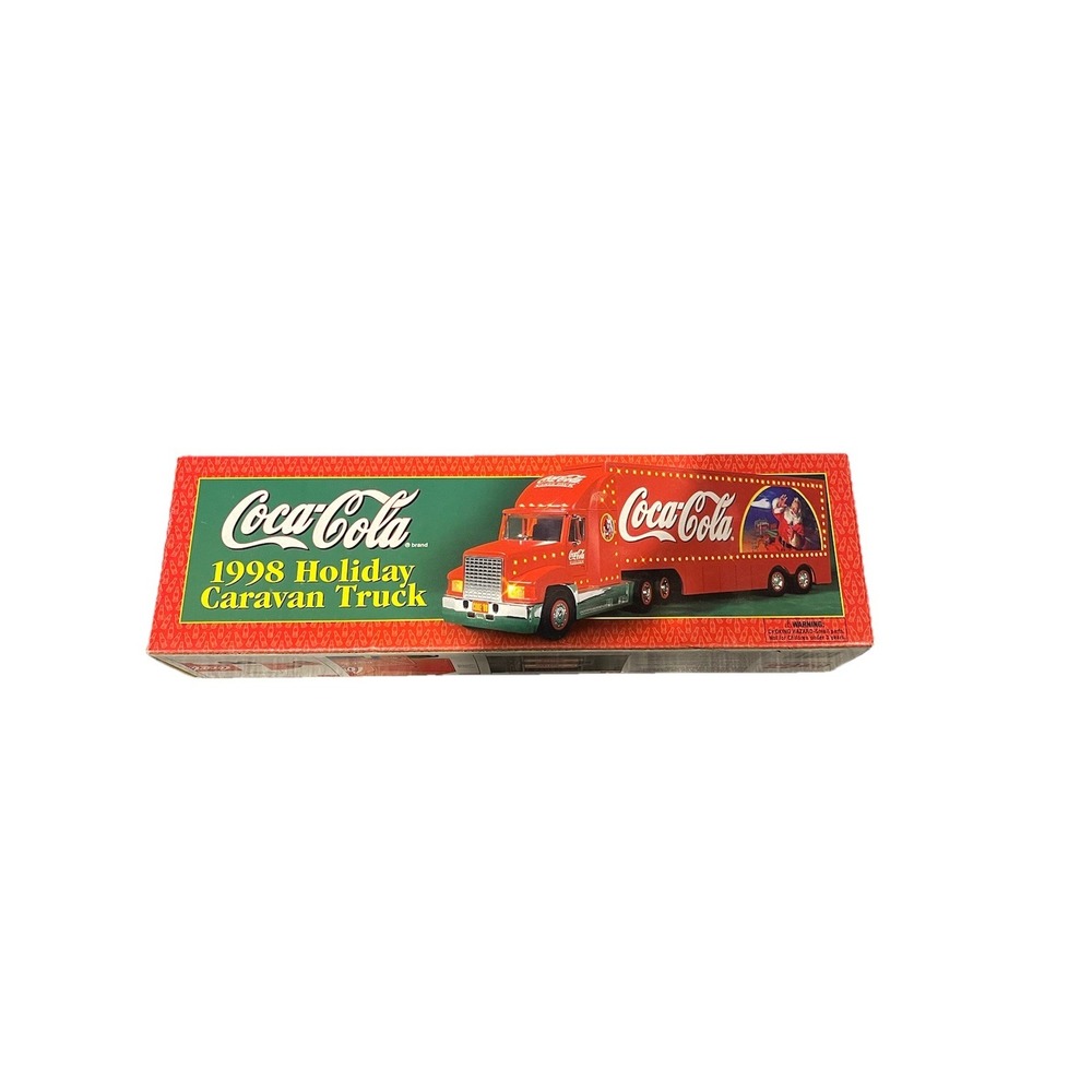 1998 COCA-COLA HOLIDAY CARAVAN TRUCK NEW IN BOX